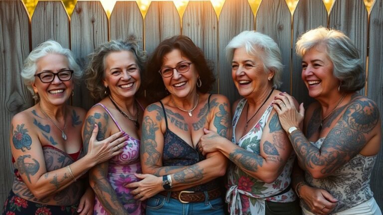 tattooed boomer women trend