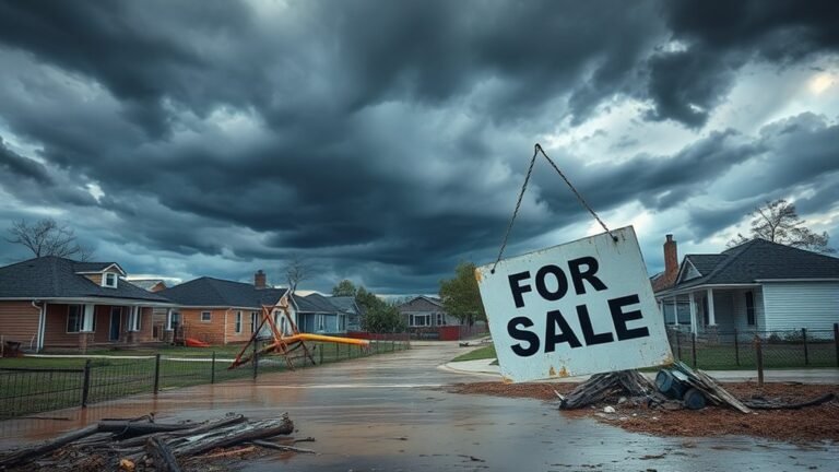 climate disasters impact home values