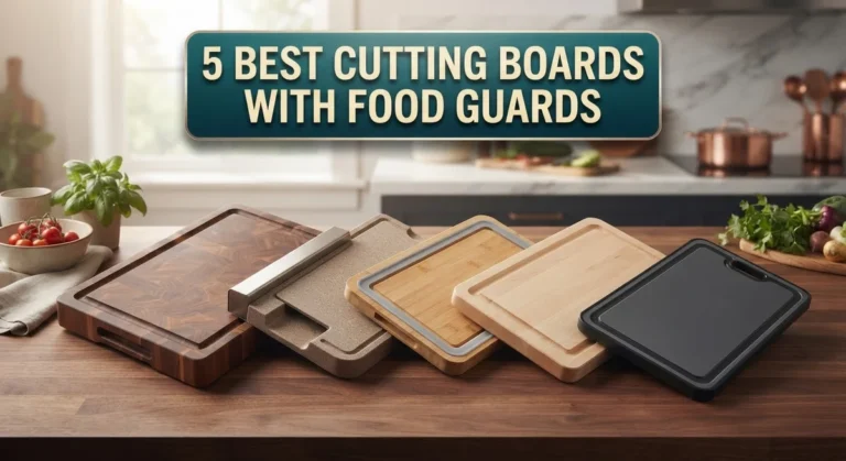 5 Best Cutting Boards With Food Guards for Every Kitchen