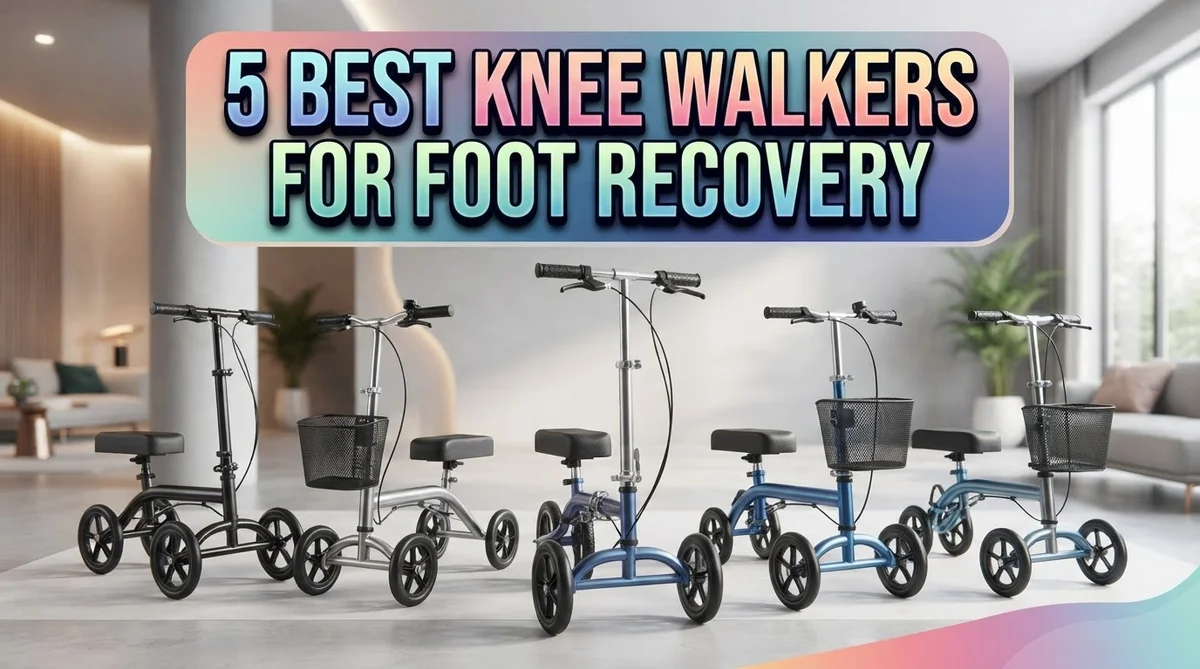 5 Best Knee Walkers for Foot Recovery: Top Picks for Mobility and Comfort