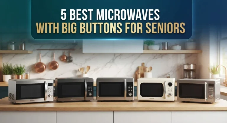 5 Best Microwaves With Big Buttons for Seniors