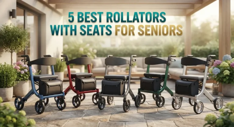 5 Best Rollators With Seats for Seniors: Top Picks for Mobility and Comfort