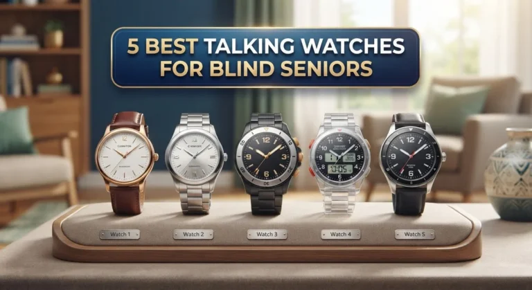 5 Best Talking Watches for Blind Seniors: Top Picks for Independence and Accessibility
