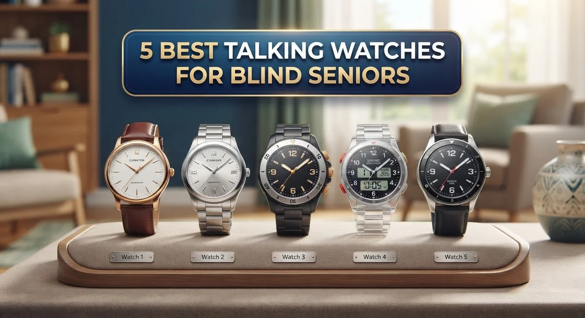 5 Best Talking Watches for Blind Seniors: Top Picks for Independence and Accessibility