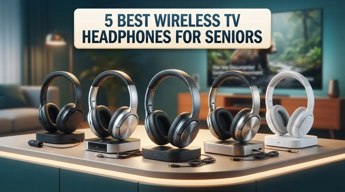 5 Best Wireless TV Headphones for Seniors: Top Picks for Clear Sound and Easy Use
