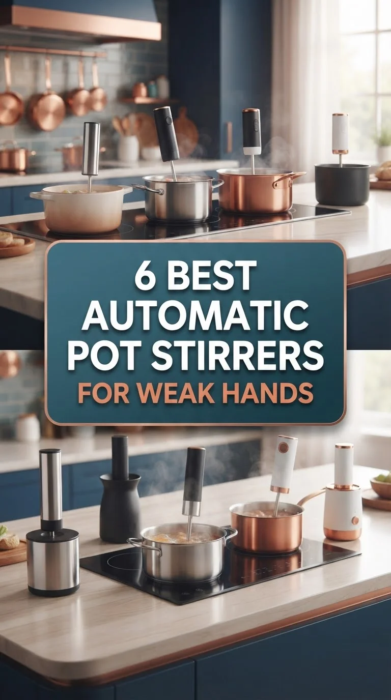 6 Best Automatic Pot Stirrers for Weak Hands: Top Hands-Free Kitchen Solutions