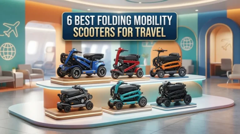 6 Best Folding Mobility Scooters for Travel: Lightweight & Portable Options