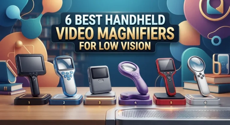 6 Best Handheld Video Magnifiers for Low Vision: Top Picks for Enhanced Reading and Daily Tasks