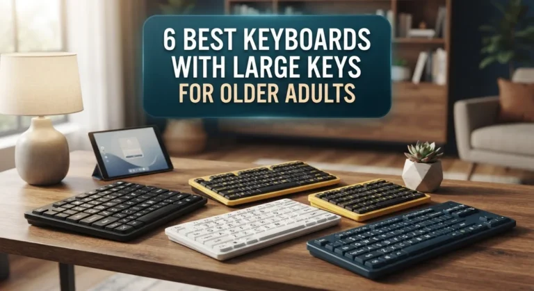 6 Best Keyboards With Large Keys for Older Adults