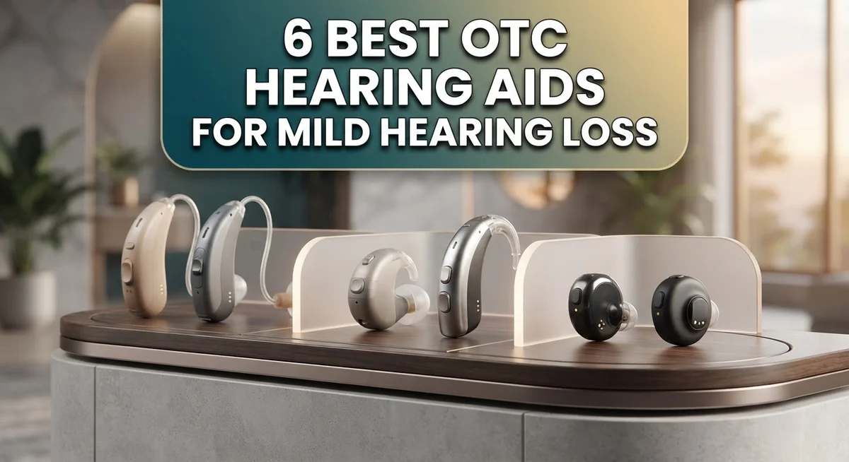 6 Best OTC Hearing Aids for Mild Hearing Loss: Top Picks & Buyer's Guide