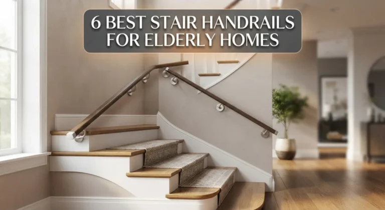 6 Best Stair Handrails for Elderly Homes: Safety & Accessibility Guide