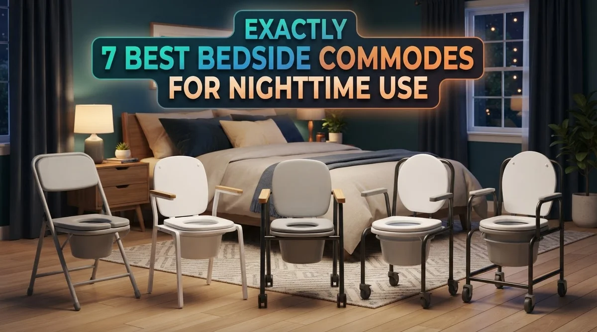 7 Best Bedside Commodes for Nighttime Use: Top Picks for Safety & Comfort
