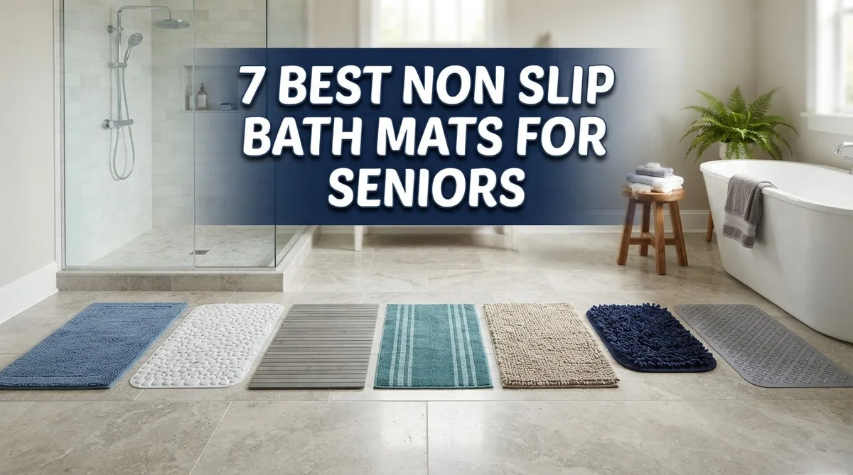 7 Best Non Slip Bath Mats for Seniors: Safety & Comfort Tested