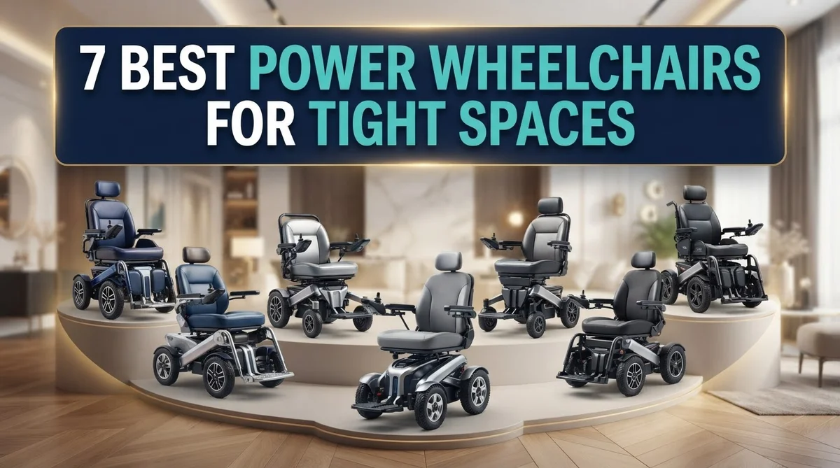 7 Best Power Wheelchairs for Tight Spaces: Compact Models for Indoor Mobility