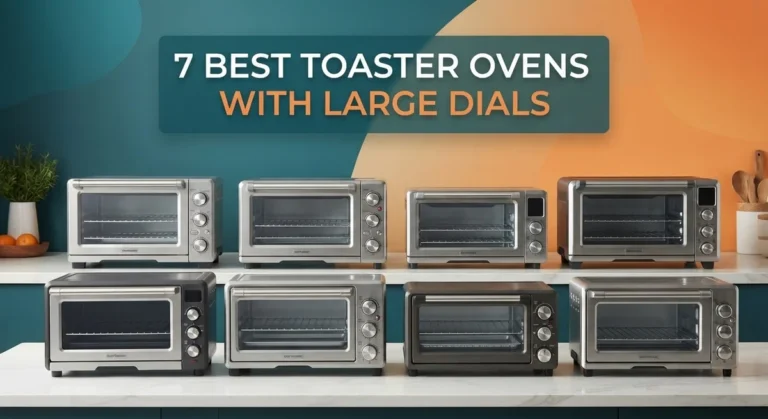 7 Best Toaster Ovens With Large Dials for Easy Temperature Control