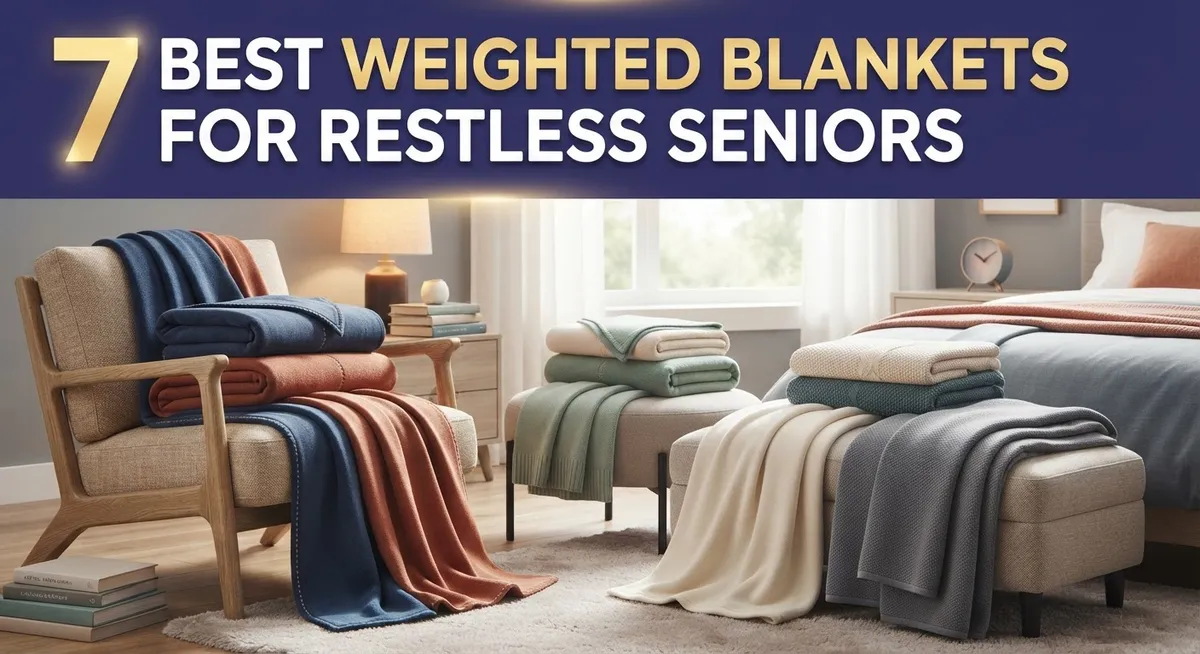 7 Best Weighted Blankets for Restless Seniors: Top Picks for Better Sleep